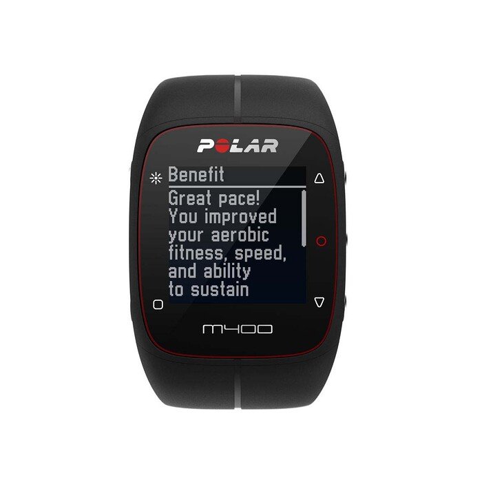 Zegarek sportowy GPS (czarny) Polar M400 725882019680
