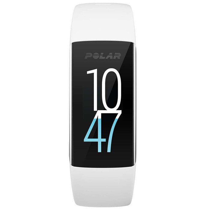 Zegarek sportowy monitor aktywności rozmiar M biały Polar A360 725882035192