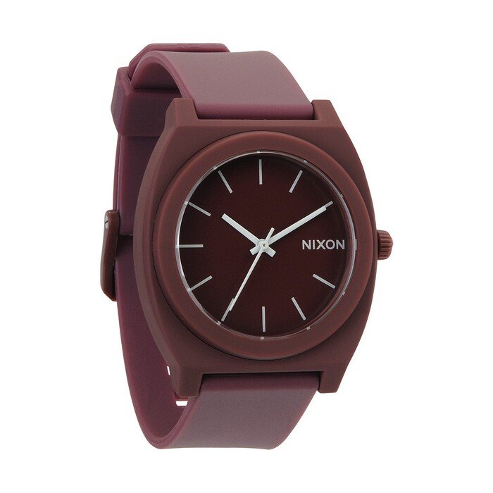 Zegarek unisex Matte Bordeaux Nixon Time Teller P A1192024