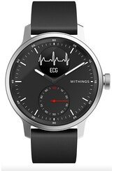 Zegarek z funkcją EKG, pomiarem pulsu Withings Scanwatch 42BK