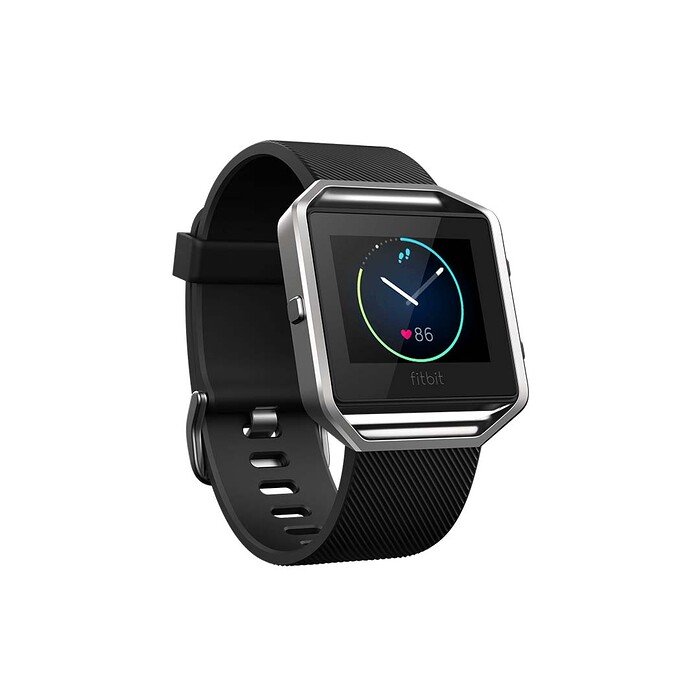 Zegarek z funkcją monitorowania aktywności fizycznej, snu i pulsu Fitbit Blaze IMAFBBZLBK